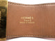 Bracelet vintage bracelet HERMES collier de chien medor cdc en cuir swift orange 58 Facettes 273457
