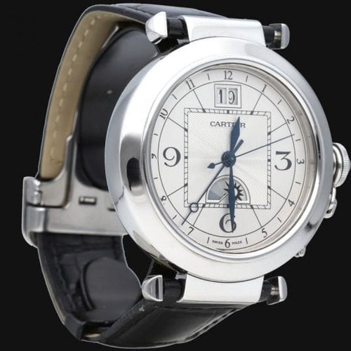 Montre Cartier Pasha - Montre automatique en acier 42 mm 58 Facettes MT45668
