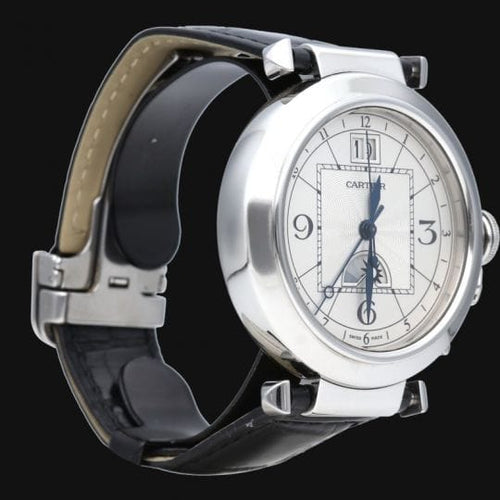 Montre Cartier Pasha - Montre automatique en acier 42 mm 58 Facettes MT45668