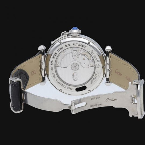 Montre Cartier Pasha - Montre automatique en acier 42 mm 58 Facettes MT45668