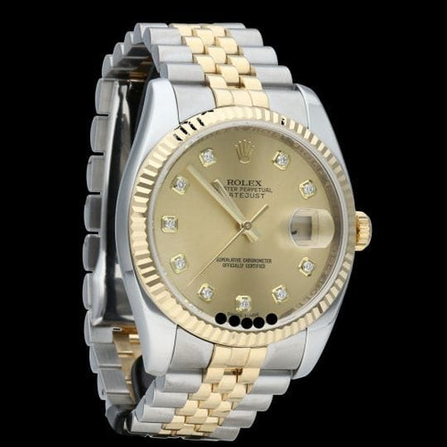 Montre Rolex Montre Date Just 36 58 Facettes MT45931