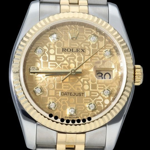 Montre Rolex Montre Date Just 36 58 Facettes MT45932