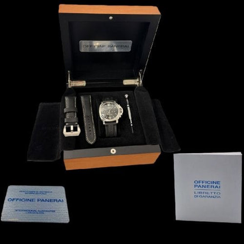 Montre Panerai Montre Luminor 1950 Flyback Chronograph 58 Facettes MT45839