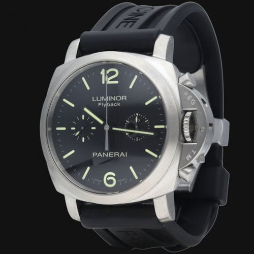 Montre Panerai Montre Luminor 1950 Flyback Chronograph 58 Facettes MT45839