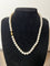 Collier Collier choker en or jaune 18k et perles de culture blanches 42 cm 58 Facettes 933