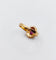 Bague 50 Bague marguerite ancienne en or rose 18k, pierre violette et perles 58 Facettes A06752