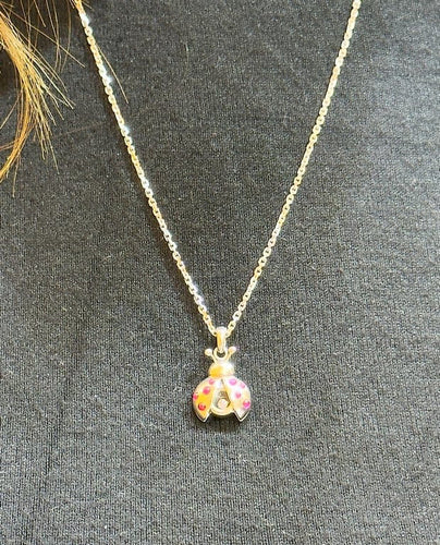 Pendentif Chopard Happy Diamonds Ladybird - Pendentif coccinelle en or blanc 18 ct 58 Facettes 90837-90815-ac12680 et 12727
