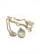 Collier Chopard - Collier chaîne en or jaune 18 carats, émeraude et diamants 58 Facettes Cho