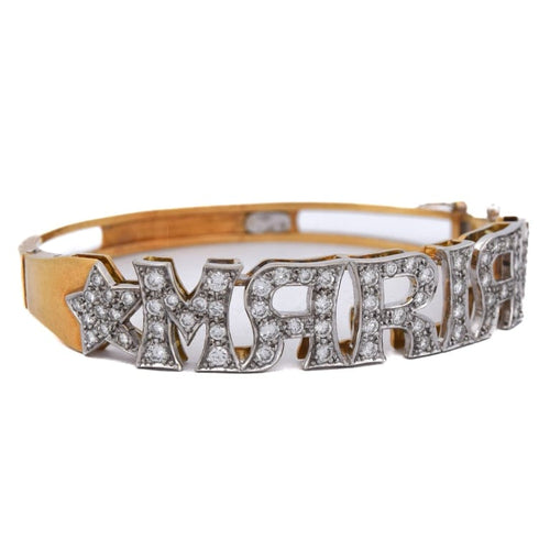 Bracelet Bracelet en or 18 kt avec diamants 58 Facettes BR106 (05149)