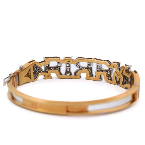 Bracelet Bracelet en or 18 kt avec diamants 58 Facettes BR106 (05149)