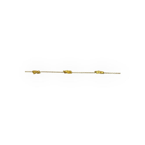 Collier Collier pépites - Collier en or jaune 750 (18K) 58 Facettes 149066311