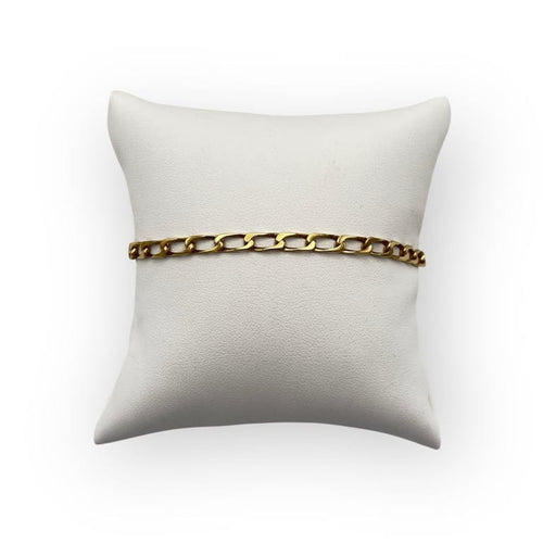 Bracelet Bracelet maille cheval en or jaune 750 58 Facettes 149066445