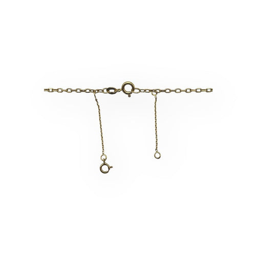 Collier Chaîne - Maille forçat en or jaune 750 avec chaînette de sécurité 58 Facettes 149066457