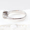 Bague 53 Bague solitaire diamant 0,16 ct en or blanc 18K 58 Facettes 159/24E