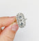 Bague 54 Bague marquise Art déco en platine et diamants (1,90 ct) 58 Facettes A06767