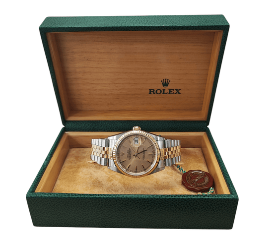Montre Rolex Datejust 36 - Montre en acier et or 58 Facettes ROLEX DV