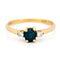 Bague 52 Bague trilogie - Diamant et saphir en or jaune 14k 58 Facettes 7801959A2149440FBBAD3CF245540DEC