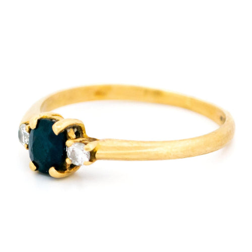 Bague 52 Bague trilogie - Diamant et saphir en or jaune 14k 58 Facettes 7801959A2149440FBBAD3CF245540DEC