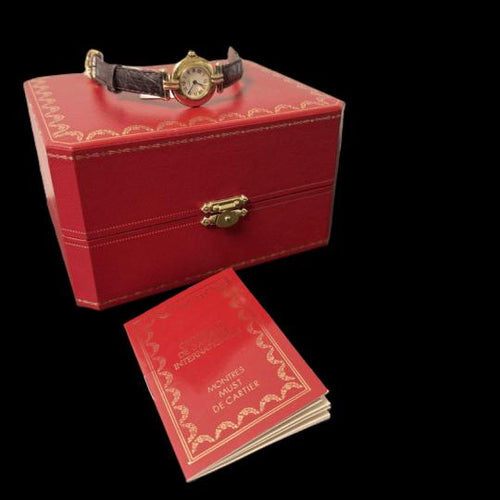 Montre Cartier Montre Colisée Vermeil 58 Facettes MT45964