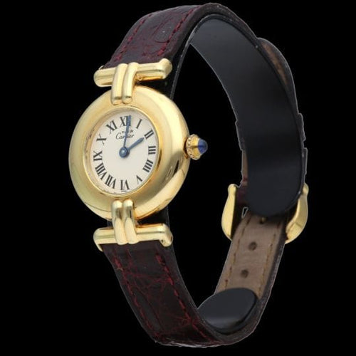Montre Cartier Montre Colisée Vermeil 58 Facettes MT45964