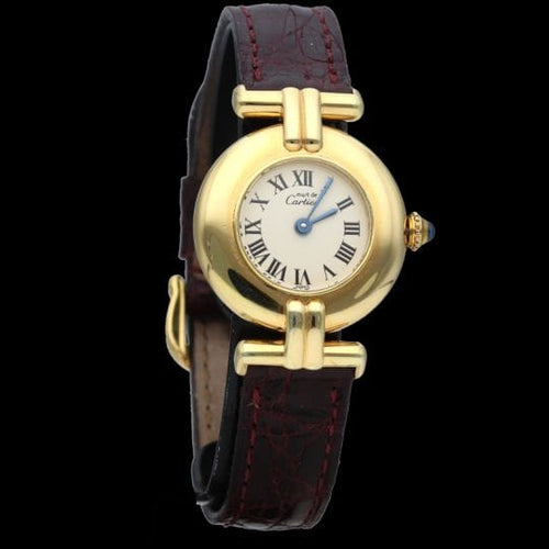 Montre Cartier Montre Colisée Vermeil 58 Facettes MT45964