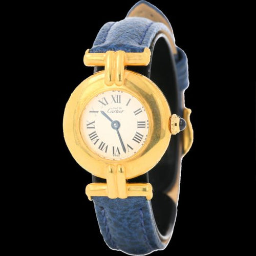 Montre Cartier Montre Colisée Vermeil 58 Facettes MT45961