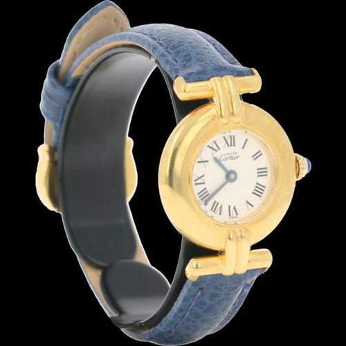 Montre Cartier Montre Colisée Vermeil 58 Facettes MT45961