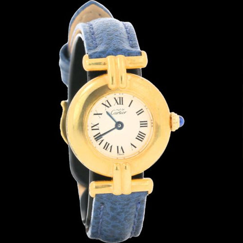 Montre Cartier Montre Colisée Vermeil 58 Facettes MT45961