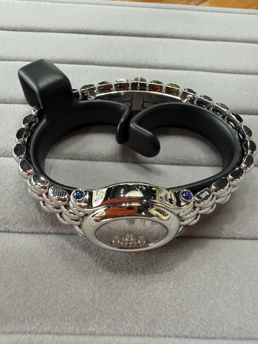 Montre Chopard Happy Sport - Montre femme 26 mm en acier et diamants 58 Facettes Chop01