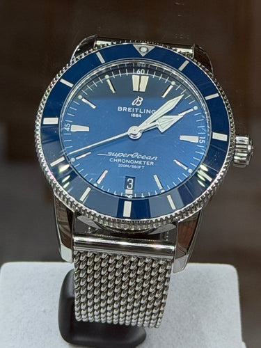 Montre Breitling Superocean Heritage - Montre homme 46 mm en acier 58 Facettes Breit