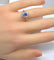 Bague 50 Bague marguerite en or jaune 18 carats avec saphir et diamants 58 Facettes AB682
