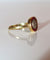 Bague 57.5 Art Déco - Bague ronde en or jaune, rubis et diamants 58 Facettes 539