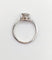 Bague 60 Bague solitaire vintage en or blanc 14k avec diamant 1,35 ct 58 Facettes A06768