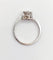 Bague 60 Bague solitaire vintage en or blanc 14k avec diamant 1,35 ct 58 Facettes A06768
