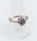Bague 60 Bague solitaire vintage en or blanc 14k avec diamant 1,35 ct 58 Facettes A06768