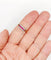 Bague 55 Bague Art déco en or 18k, rubis synthétiques et diamants taille rose 58 Facettes A06770