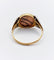Bague 54 Legendres Limoges - Bague Art nouveau en or 18k et émail polychrome 58 Facettes A06772