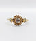 Bague 62.5 Bague fleur victorienne en or jaune 18k et diamant taille rose 58 Facettes A06787