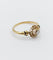 Bague 62.5 Bague fleur victorienne en or jaune 18k et diamant taille rose 58 Facettes A06787