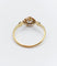 Bague 62.5 Bague fleur victorienne en or jaune 18k et diamant taille rose 58 Facettes A06787