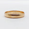 Bague 52.5 Alliance ancienne - Bague en or rose 18k gravée (circa 1881) 58 Facettes A06790