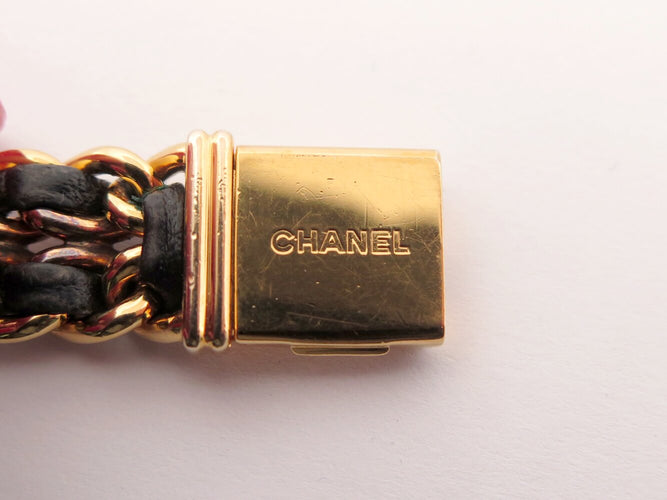Montre vintage montre CHANEL premiere h0001 26mm plaque or 1987 quartz lady 58 Facettes 273038