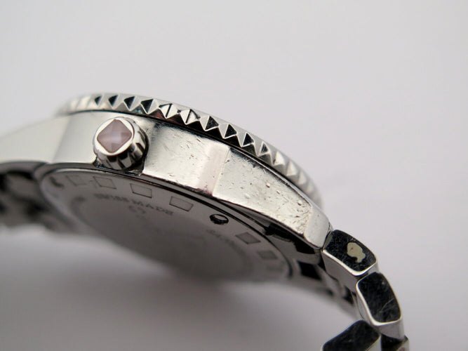 Montre montre CHRISTIAN DIOR christal cd112110 28mm acier  quartz lady 58 Facettes 273410