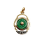 Pendentif Art déco - Pendentif en or jaune et blanc 18k et jade 58 Facettes A06795