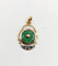 Pendentif Art déco - Pendentif en or jaune et blanc 18k et jade 58 Facettes A06795