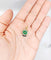 Pendentif Art déco - Pendentif en or jaune et blanc 18k et jade 58 Facettes A06795