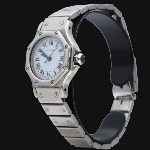 Montre Cartier Montre Santos Ronde 58 Facettes MT44392