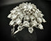 Bague 59 Bague en or blanc 18 carats sertie de diamants 1,20 ct 58 Facettes Bague 56