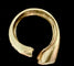 Bague 61 Bague en or jaune 18 carats sertie d’émeraudes, saphirs et diamants 58 Facettes Bague 65
