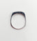 Bague 57 Demi-alliance vintage - Bague en or blanc 18k et diamants baguette 58 Facettes A06716